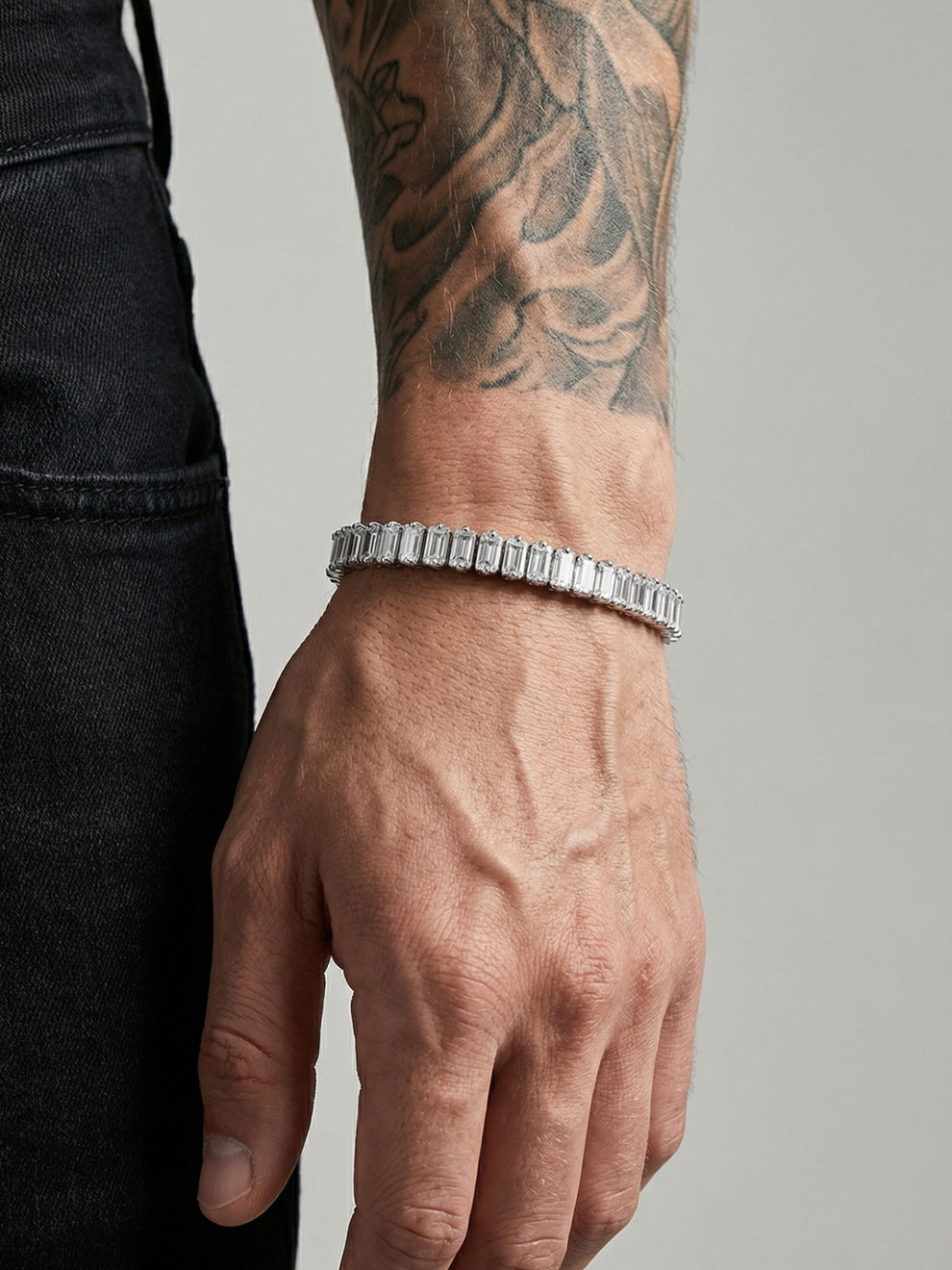 ICED BRACELET (SILVER)