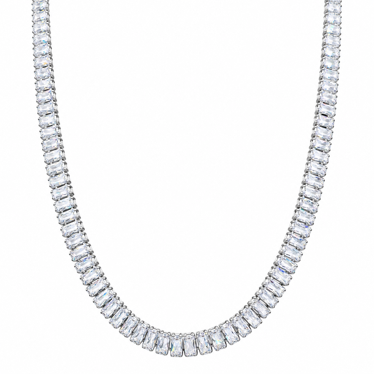 ICED NECKLACE (SILVER)