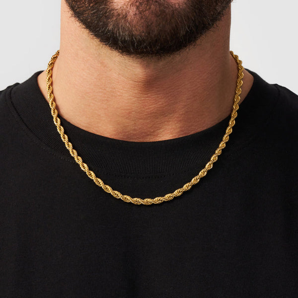 ROPE CHAIN 5MM (GOLD & SILVER)