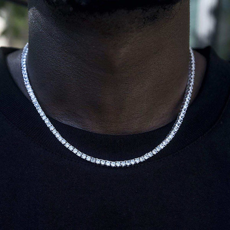 ICED NECKLACE (SILVER)