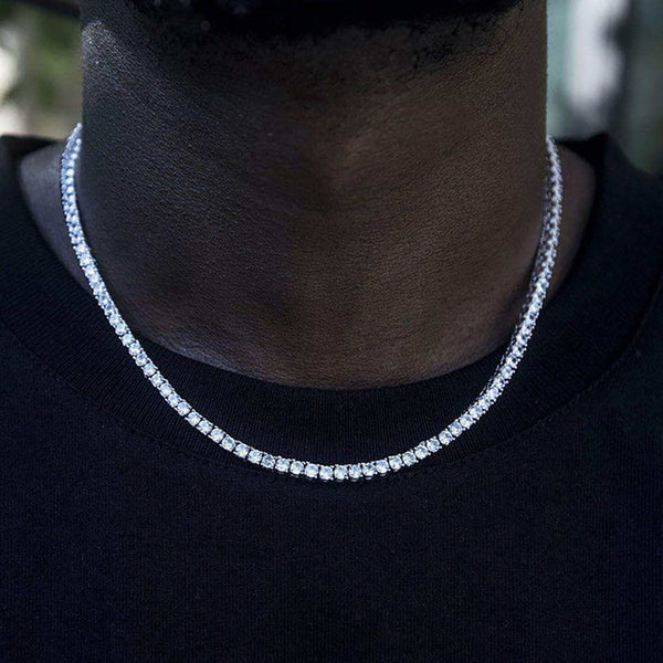 ICED NECKLACE (SILVER)