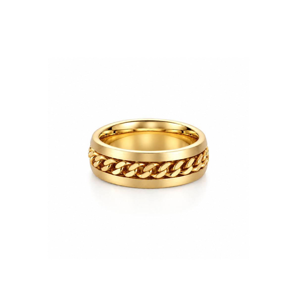 CHAIN RING (18K GOLD)