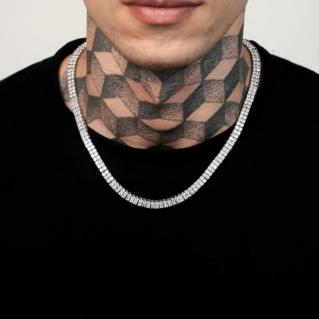 ICED NECKLACE (SILVER)