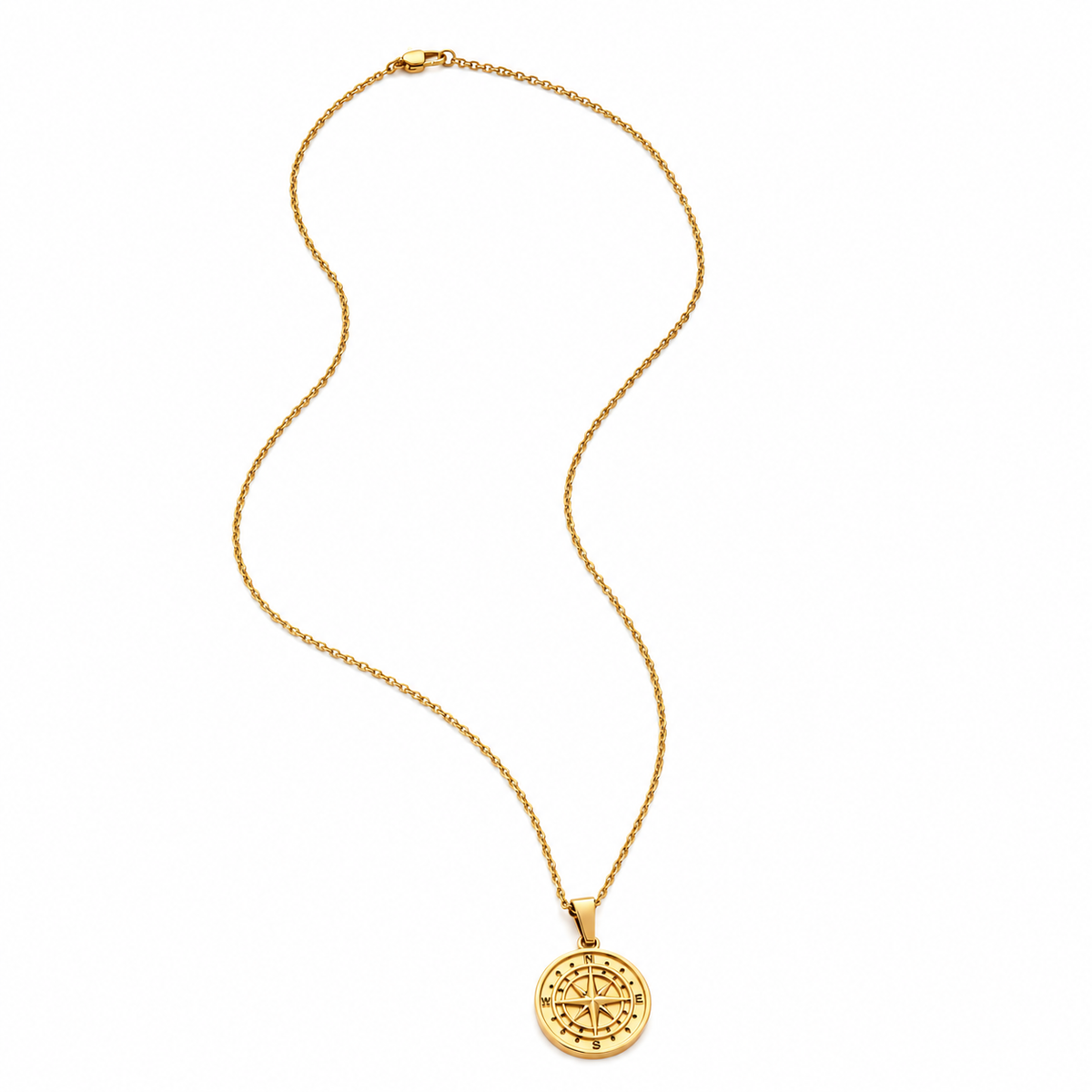 COMPASS PENDENT (18K GOLD)