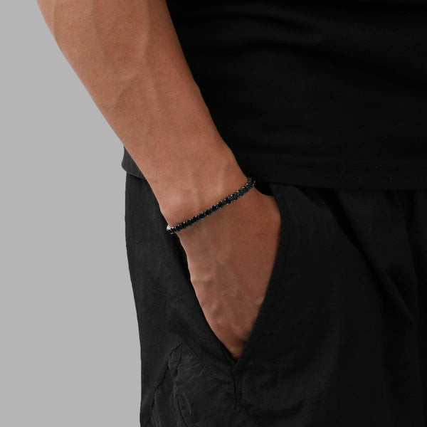 ICED BRACELET (BLACK)